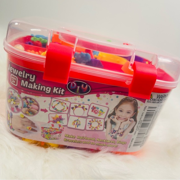 New Snap Pop Beads for Kids Jewelry Making Kit DIY Bracelets Hairband - Picture 11 of 13